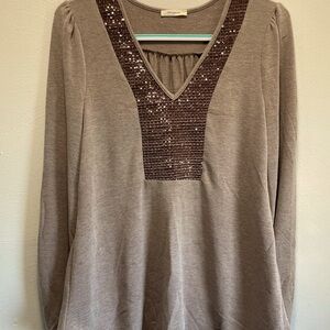 12 pm by Mon Ami long sleeve shirt